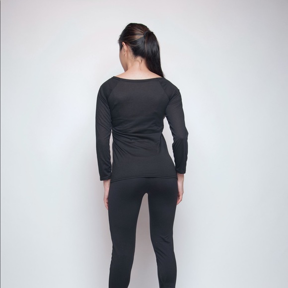 Black Long Sleeve Shirt - Picture 3 of 3